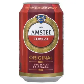Cerveza Lata Amstel