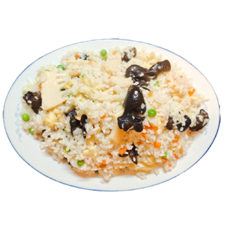 13. Ориз с бамбук и черни гъби