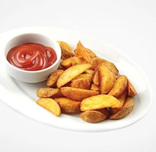 Картофель дольками с беконом (150 гр.)