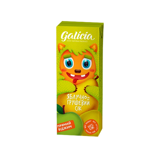 Сік Galicia Ябл-Груша 0,2л