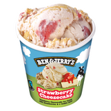 Helado Ben & Jerry's de tarta de queso y fresa (465 ml.) 