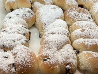 Treccina con gocce di cioccolato