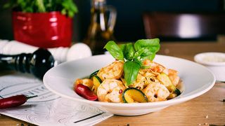 Tagliatelle z krewetkami królewskimi 400g