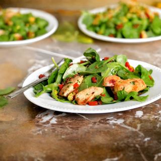 Со шпинатом и кур. филе