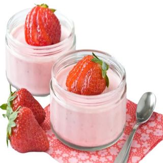 Mousse De Fresa Casero