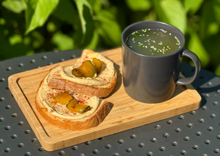 Питний бульйон з бутербродом, 290/120г