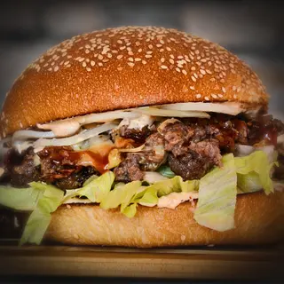 Zamusikanec burger + krumpirići