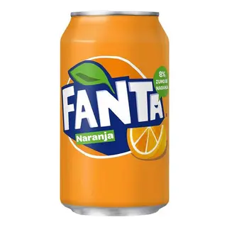 Fanta Naranja lata 330ml.