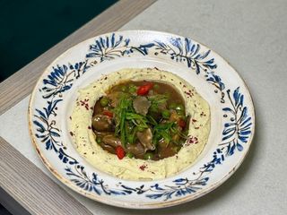 Язички ягняти з трюфельним пюре (300g)