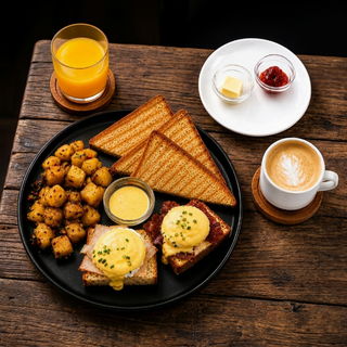 Egg Benedict Bliss (With Tea)