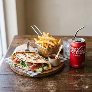 Piadina + Patatine + Bevanda