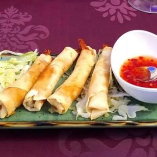 Rollitos De Gambas Thai (4 Uds.)