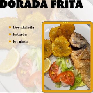 Dorada frita 
