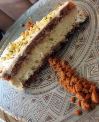 Tarta De Queso Y Pistacho