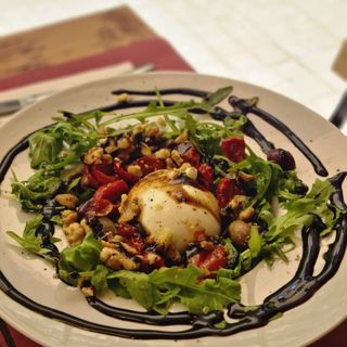 Ensalada caprese de Lujo