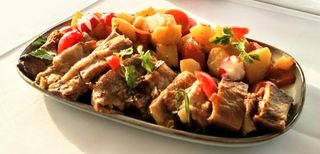 Teletina ispod sača porcija