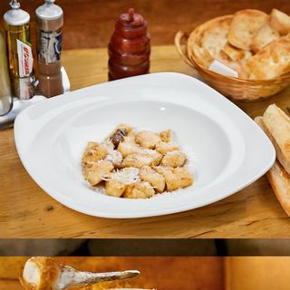 Domaće njoke u sosu od putera, žalfije i parmezana