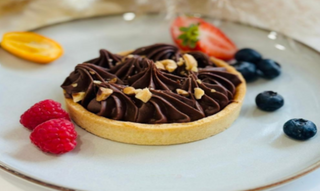 Tarta cu ciocolata si caramel