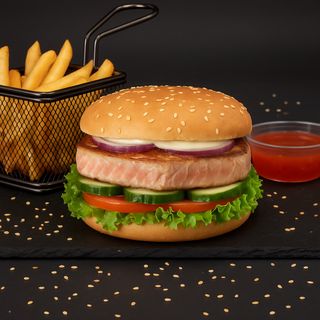 Бургер з тунцем (245/140/25г)