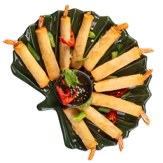 Krewetki Filo