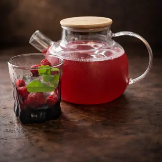 Mors de frambuesa y menta 330 ML.