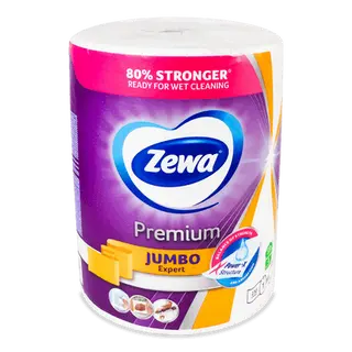 Рушники паперові Zewa Premium Jumbo 3-шарові (шт)