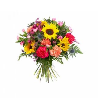 Bykiet kolorowy 15 kwiatów