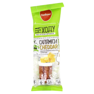 Ковбаски "глобино" Салямки Сир Чеддер З М'яса Птиці, С/к, 70г