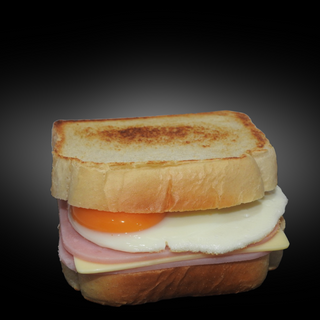 Sándwich Con Huevo A La Plancha