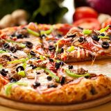 Pizza (Promotional one big and one small ) 1+1 [Chicken|Veg|Margerritta]