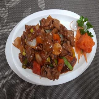 44 Filetto di manzo con salsa tailandese