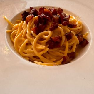 Spaghetti alla Chitarra Carbonara 