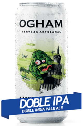 Cerveza Doble Ipa Ogham (440 ml.)
