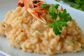 Risotto agli scampi
