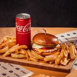 Комбо Криспи бургер + Coca-Cola