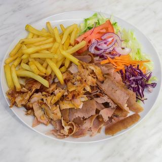 Menú Plato kebab 