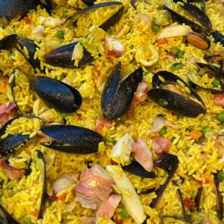 Paella di pesce 3hg