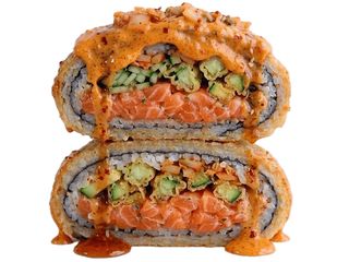 Sushi Burger Tatar Salmon & Kimchi sos (350g)