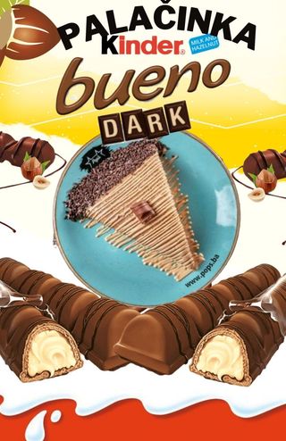 Palačinka Bueno black