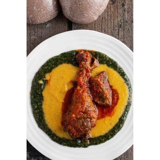 Gbegiri and Ewedu Soup
