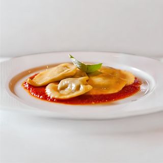 Ravioli De Ricotta Y Espinacas