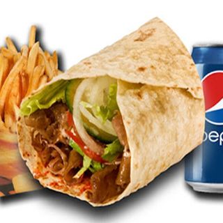 Menú Durum Kebab De Pollo 