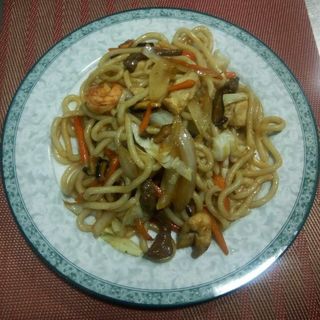 tallarines fritos 3 delicias