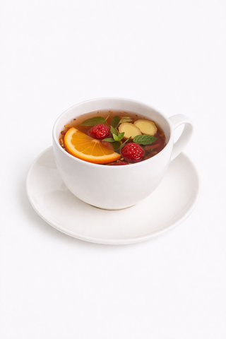 Чай Малина-имбирь