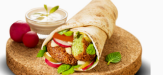Piadina falafel