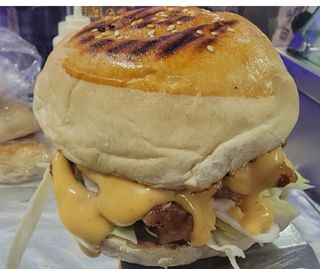 Large Double chicken Burger