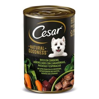 Comida Perro Natural Cordero Cesar 400Gr