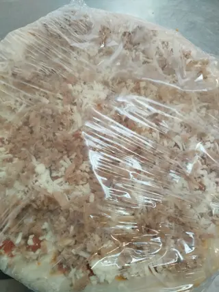 Pizza de atún 
