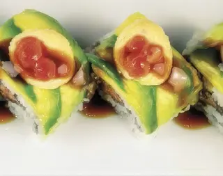 Uramaki bruco roll
