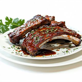 Oven Baked Goat Ribs